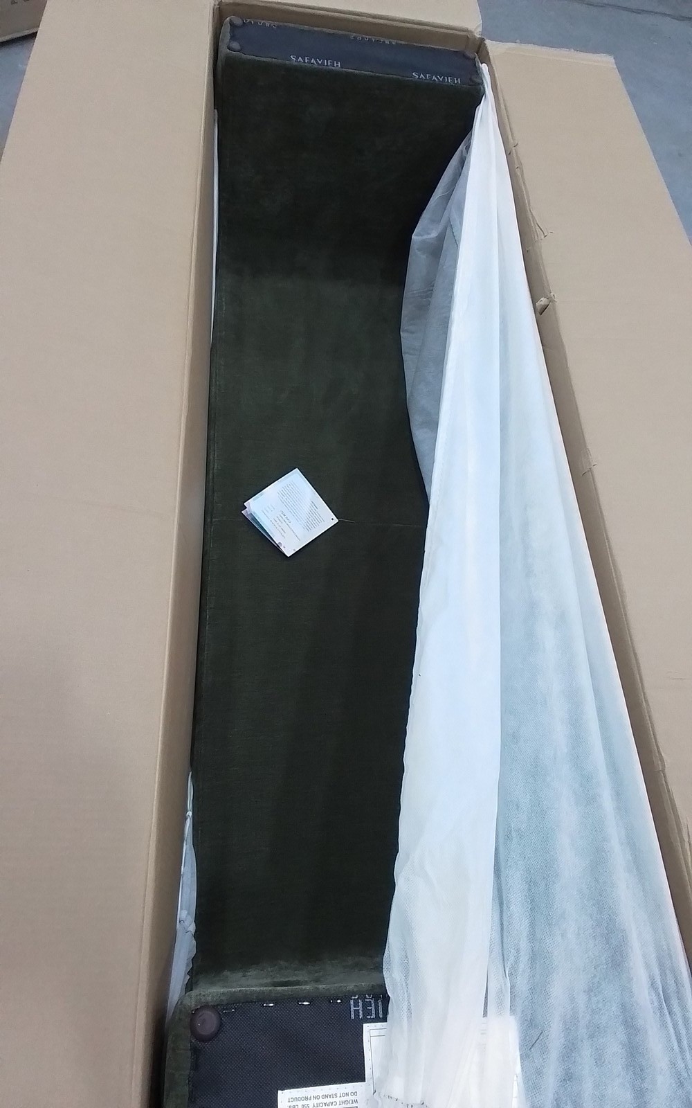 Safavieh CARALYNN UPHOLSTERED BENCH, Reduced Price 2172783570 SFV5027E