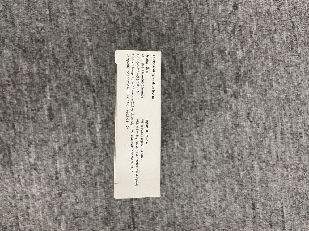 SwitchBot Hub Mini Smart Remote - IR Blaster, Link SwitchBot to Wi-Fi (Suppor...