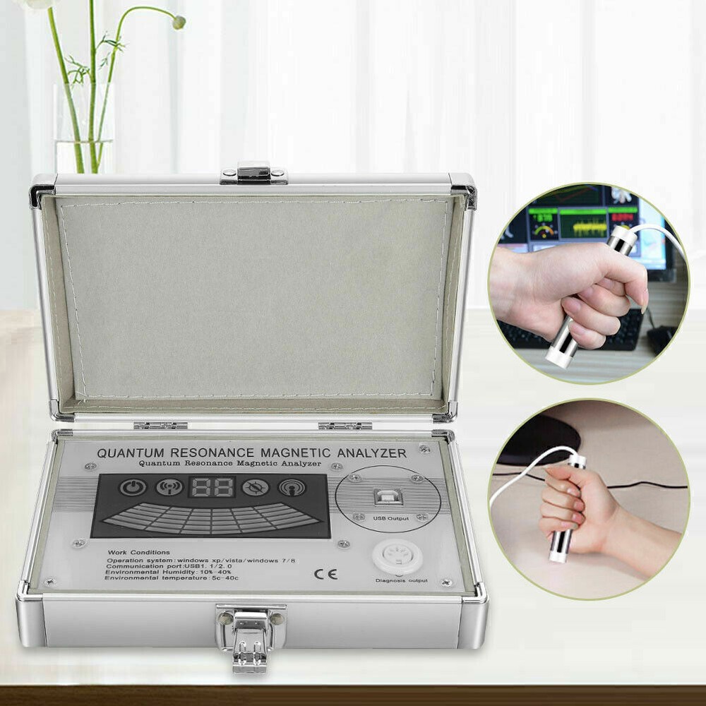 Newest Version Quantum Magnetic Resonance Body Analyzer English &Spanish Sofware