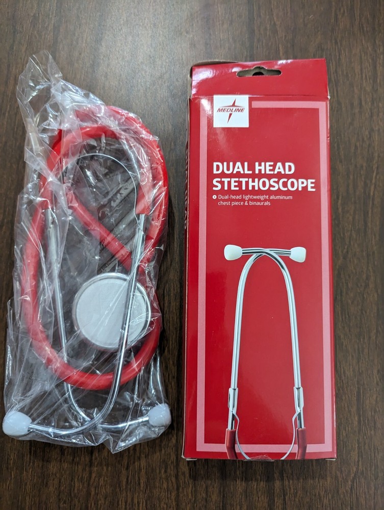 Medline Dual-Head Stethoscopes