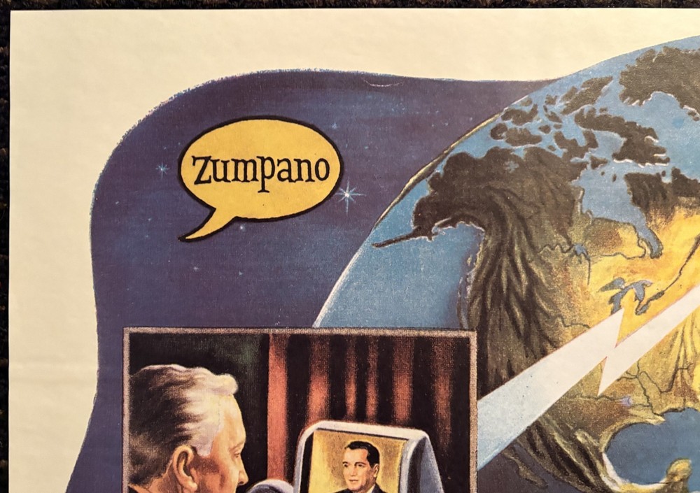 ZUMPANO Look What the Rookie Did 17x28 record store promo poster SUB POP 1995