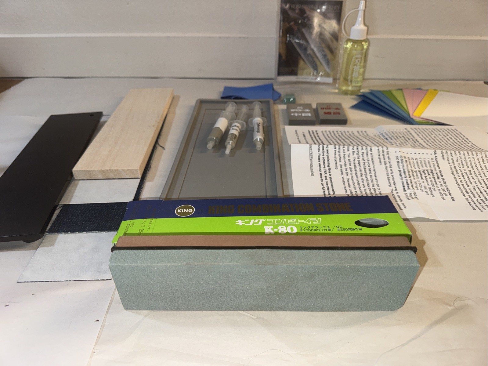 Knife Sharpening and Polishing Toolkit - 25 pieces