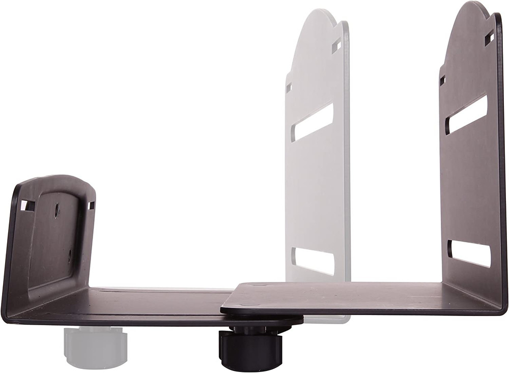 Wall Mount CPU Holder - Adjustable Width 4.8In to 8.3In - Metal - Computer Tower