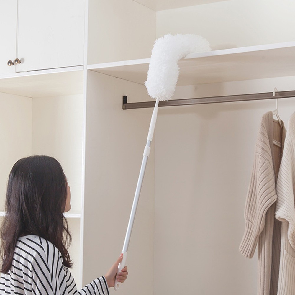 Dust Cleaning Brush Washable Microfiber Duster Bendable Hand Sweeper