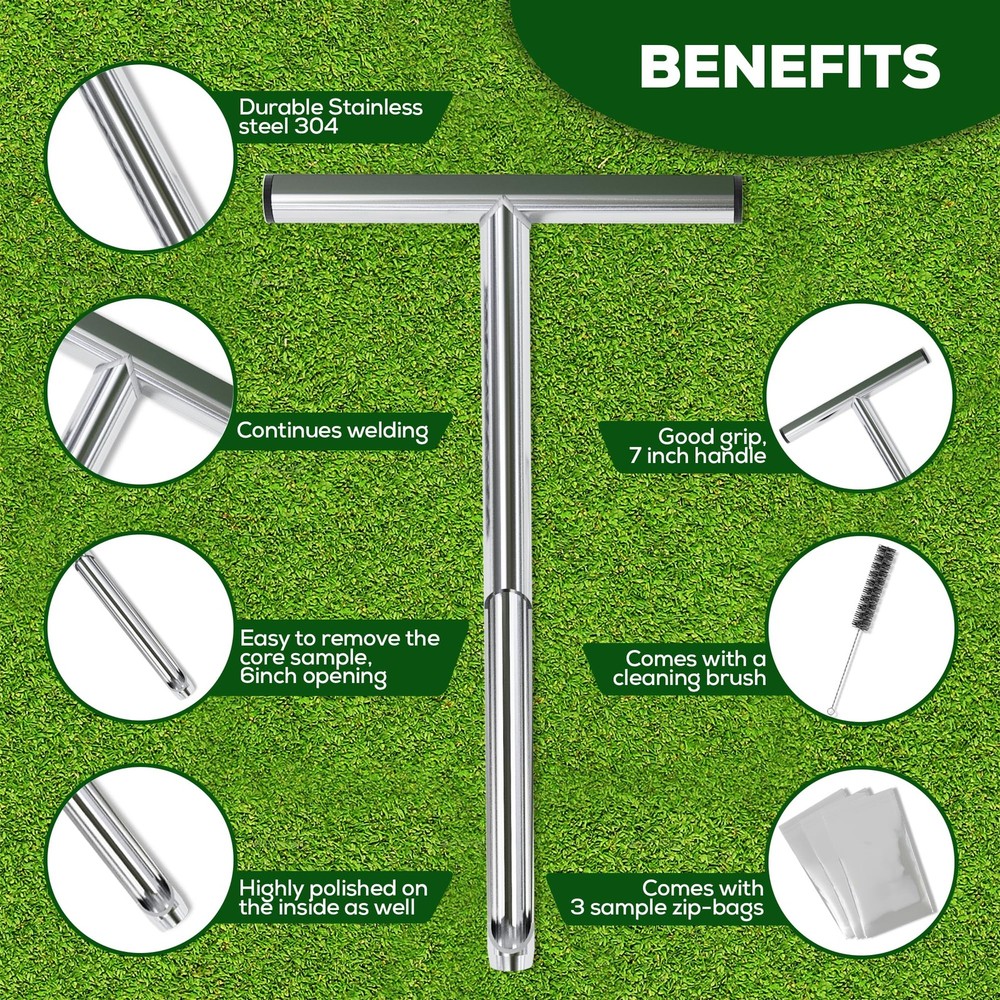 Soil Probe Sampler Kit (12 Inch)
