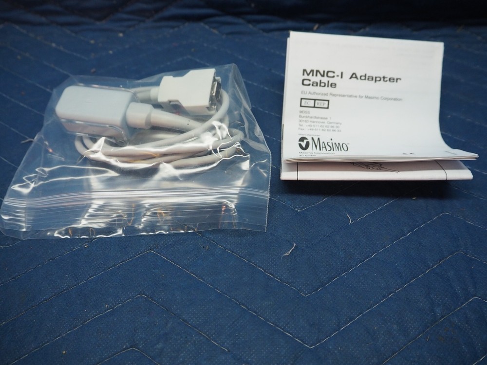 Masimo 4 ft. Adapter Cable Ref. MNC-I 2022 OEM Rad Radical NEW