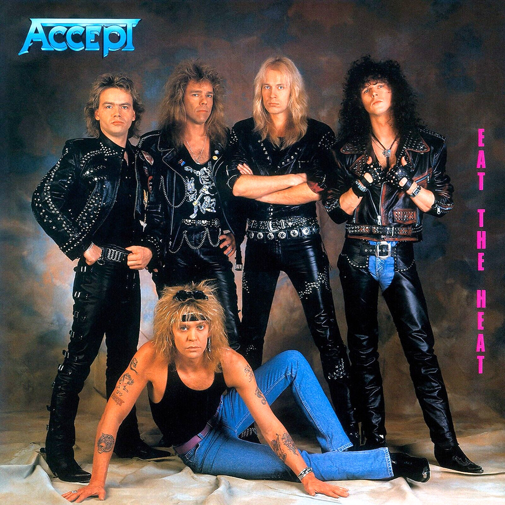Accept Eat The Heat 12x12 Album Cover Replica Poster Gloss Print