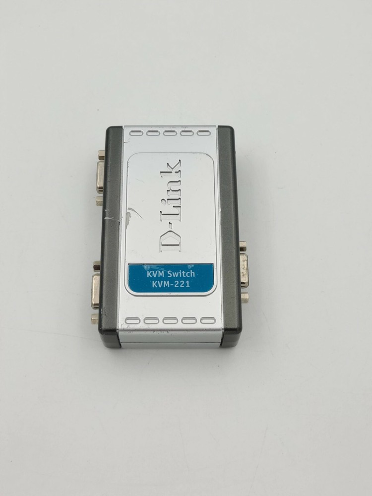 D-Link  KVM (KVM221) 2-Ports External KVM / audio switch USB