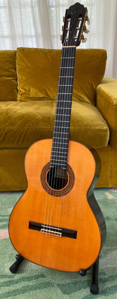 Sakazo Nakade 2000SS classical guitar 1971 – solid, braz rw, carved, signed