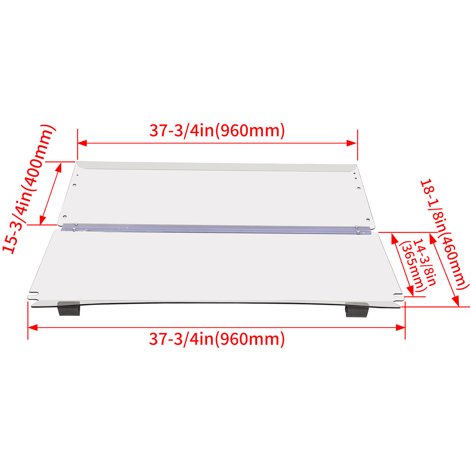 Fold Down Clear Golf Cart Windshield Windscreen For Club Car Precedent 2004 - Up