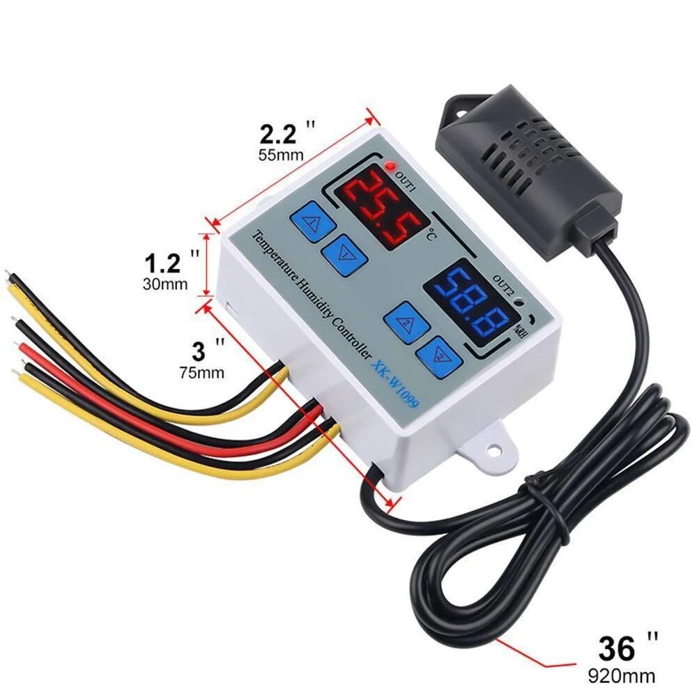 for W1099 digital controller for precise temperature and humidity control--