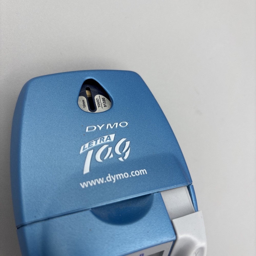 DYMO LetraTag Blue Label Maker Portable Handheld Electronic Labelmaker