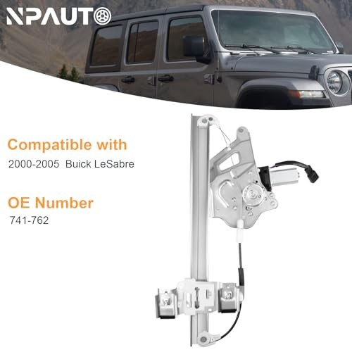 Power Window Regulator with Motor Replacement for 2000 2001 Front Driver Side