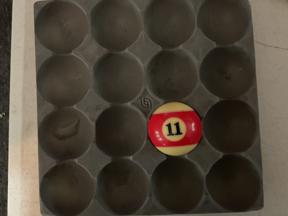 Aramith Pool Ball #11 Used