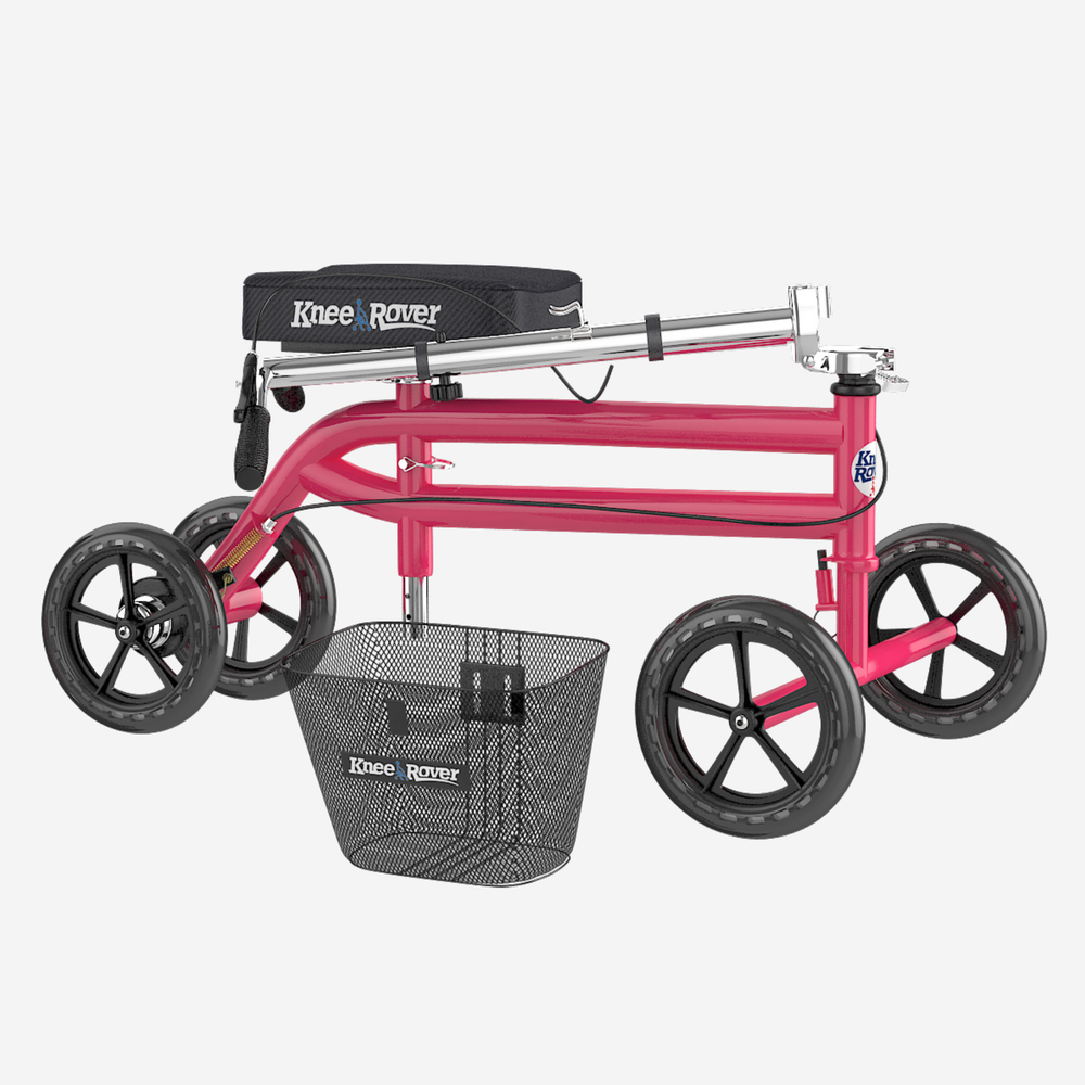 KneeRover® Steerable Knee Scooter Pink