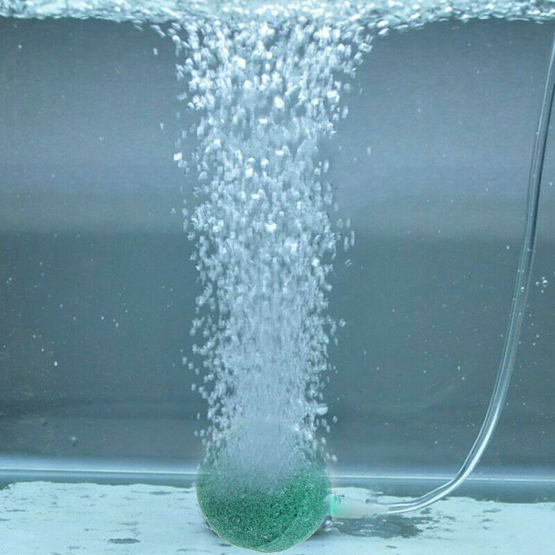 5x 2cm Fish Tank Aerator Mineral Bubble Release Aquarium Air Stone Diffuser YM0