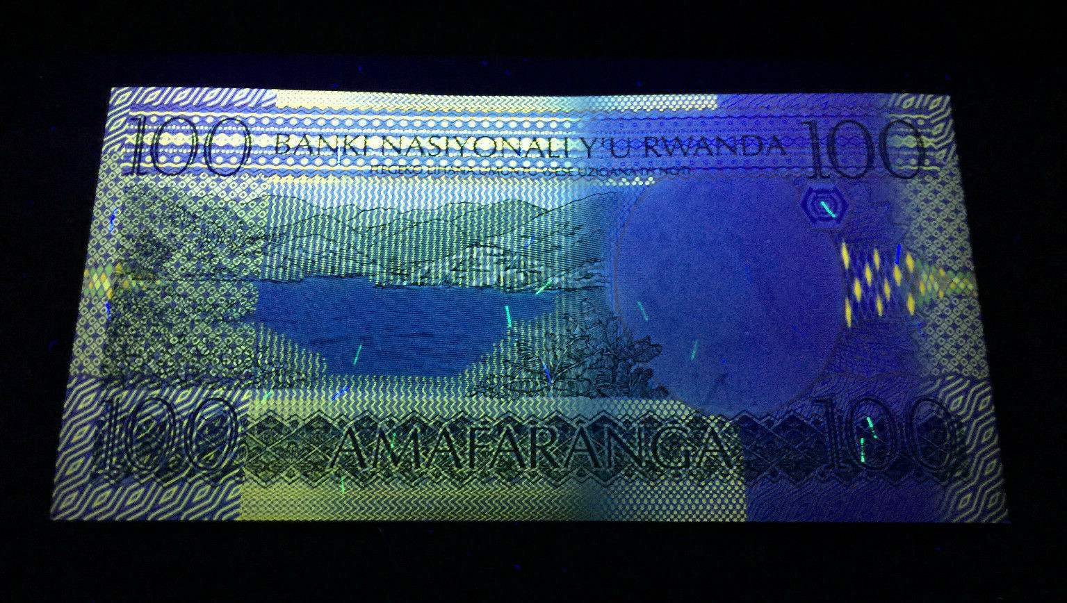 Rwanda Africa 100 Francs Banknote World Paper Money UNC Currency Bill Note