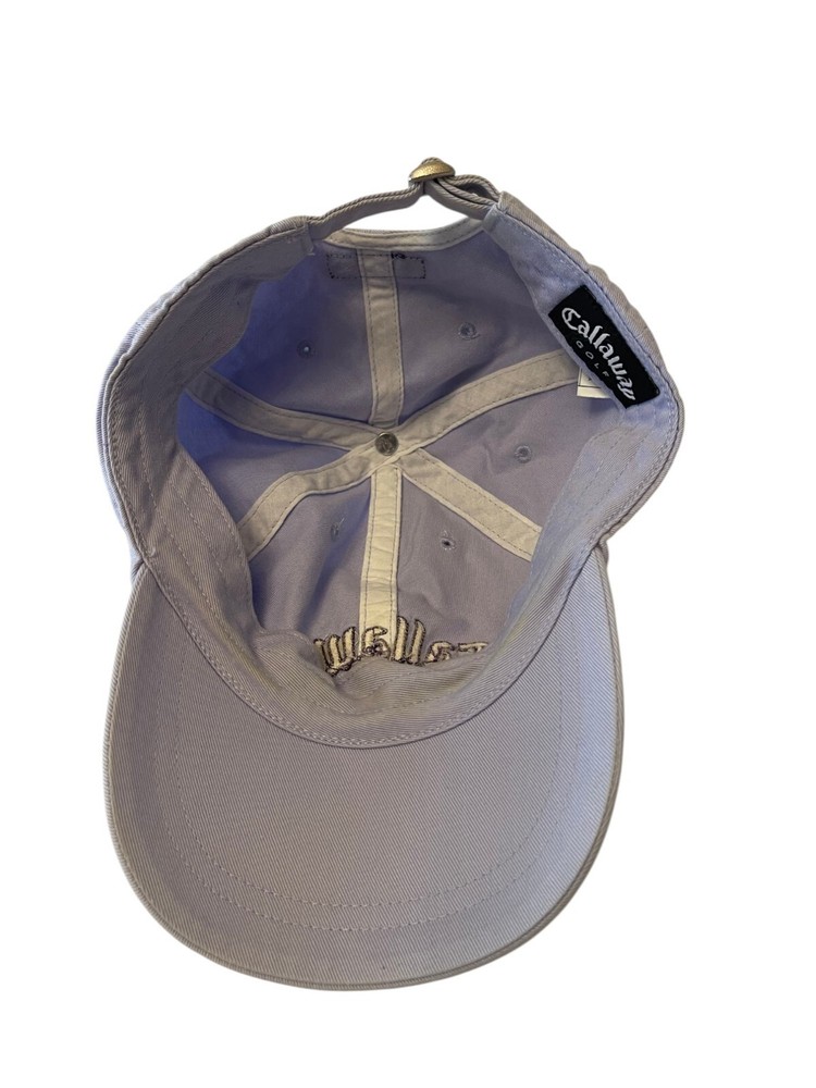 CALLAWAY Lavender ONE-SIZE Adjustable Strapback GOLF HAT Unisex