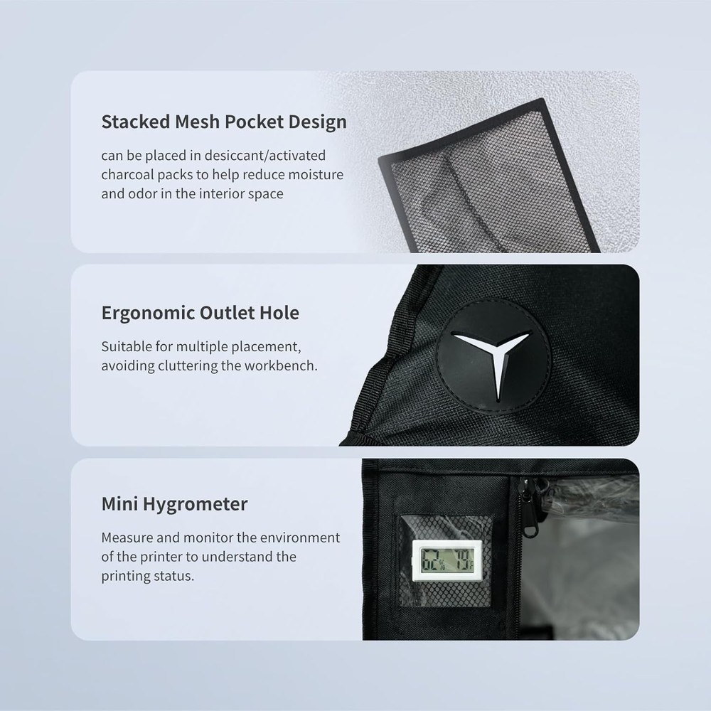 3D Printer Enclosure for Bambu Lab A1 Combo/A1 Mini Combo,