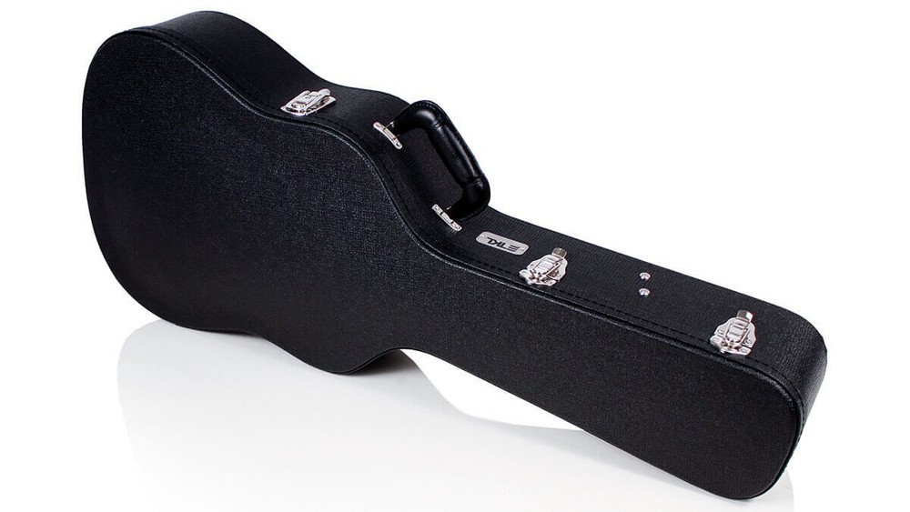 TKL LTD Arch-Top Dreadnought 6 String Hardshell Guitar Case (Compatible w/Mar...
