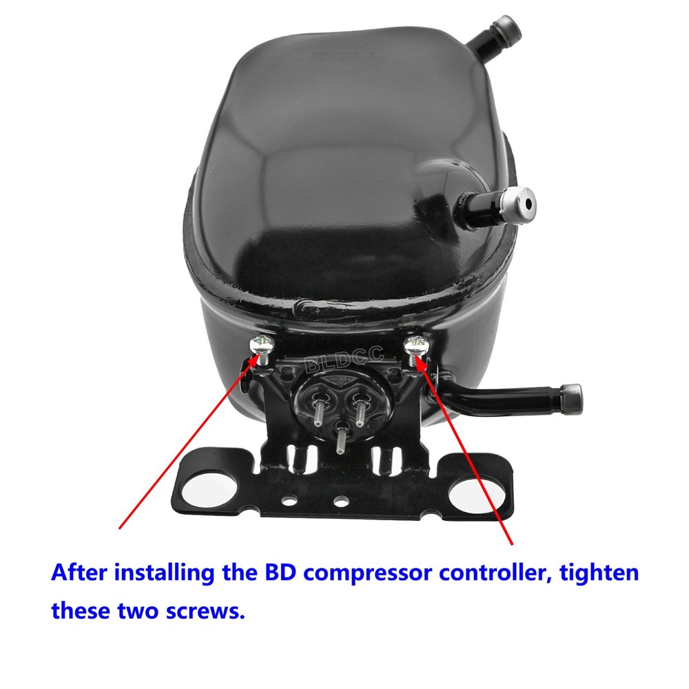 BD1.4F Micro Compressor SECOP + 12V/24V Electronic 101N2040 Controller Drive Kit