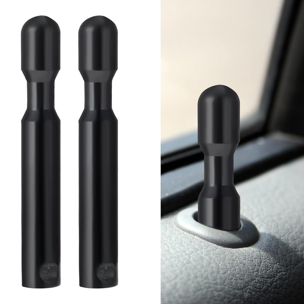 2-Pack Auto Door Lock Knobs Replacement for F-150 & More, Easy Installation