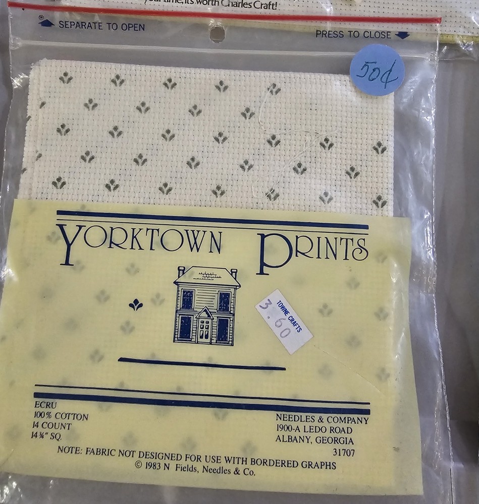 Cross Stitch Fabric Mixed