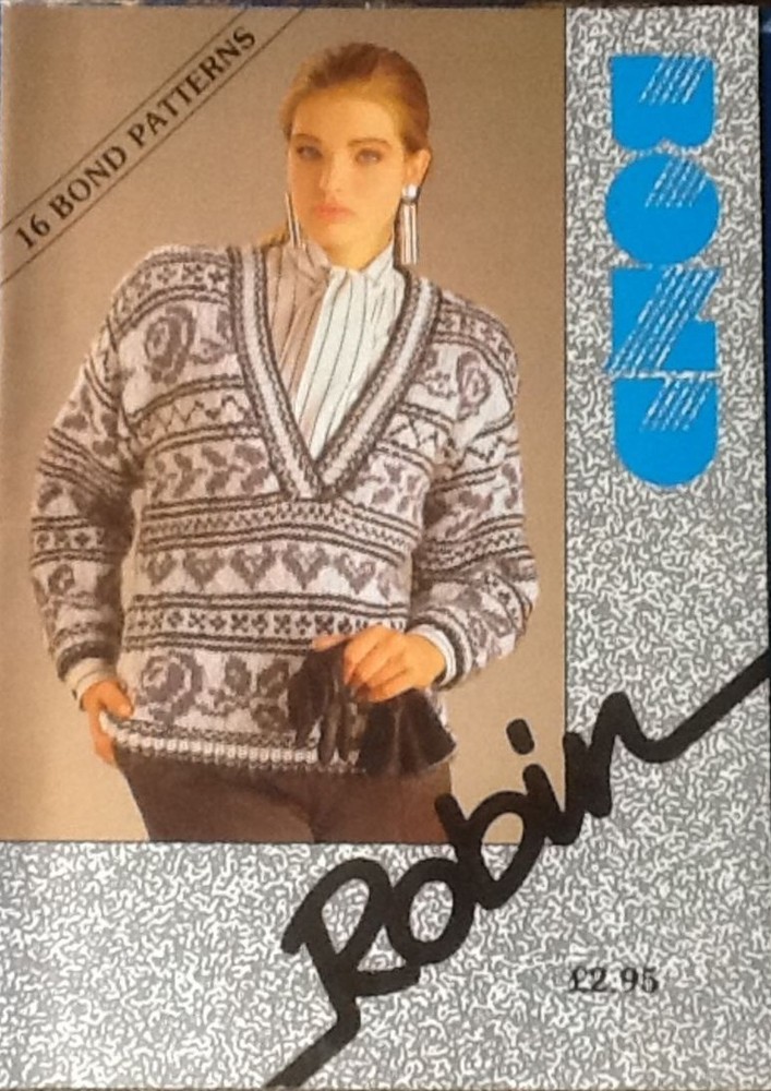 Knits with Robin Pattern Book Bond Classic USM  Ultimate Sweater Machine