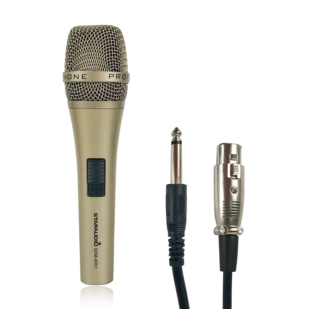 Wired Microphone Dynamic Handheld Unidirectional Microphone For Church Karaoke