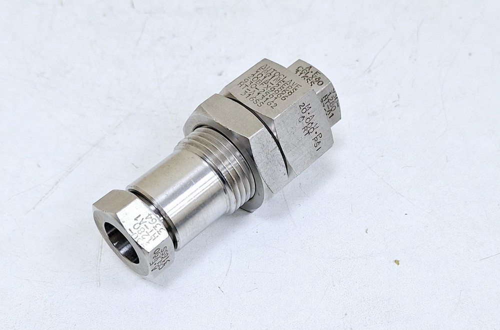 Autoclave 20BFX9966 / 930-2591 Bulkhead Coupling