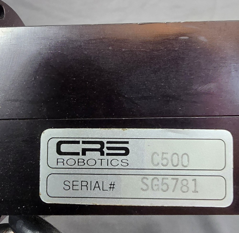 CRS Robotics A465 Robot Arm, A465 Controller, Cables, *AS IS*