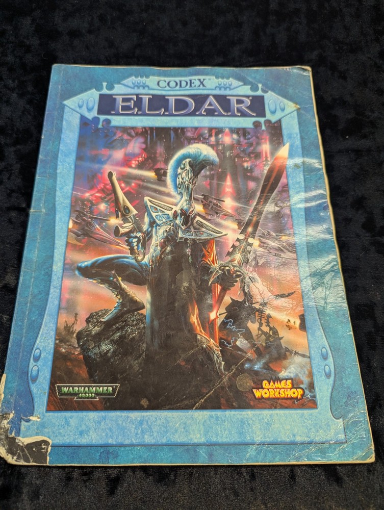40K Warhammer Codex Eldar Rule Army Games Workshop Book