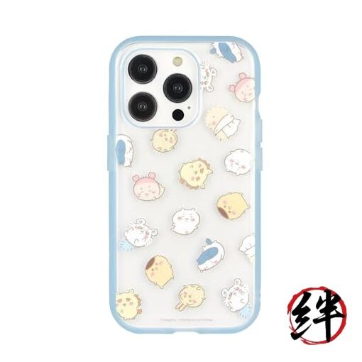 Chiikawa IIIFIT Clear iPhone15 Pro compatible case Total pattern CK-25B