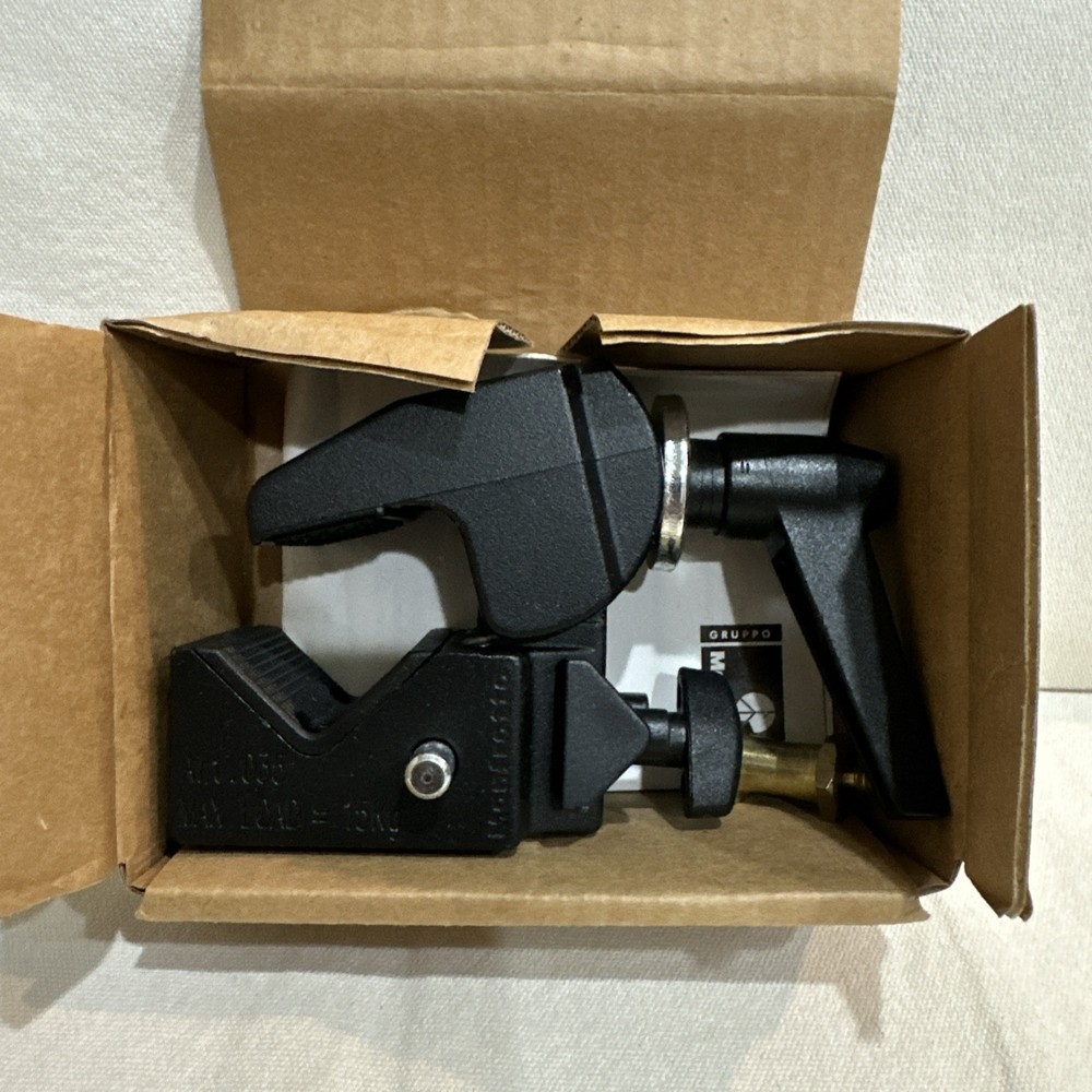 Manfrotto 2909 Super Clamp with 2907 Reversible Short Stud