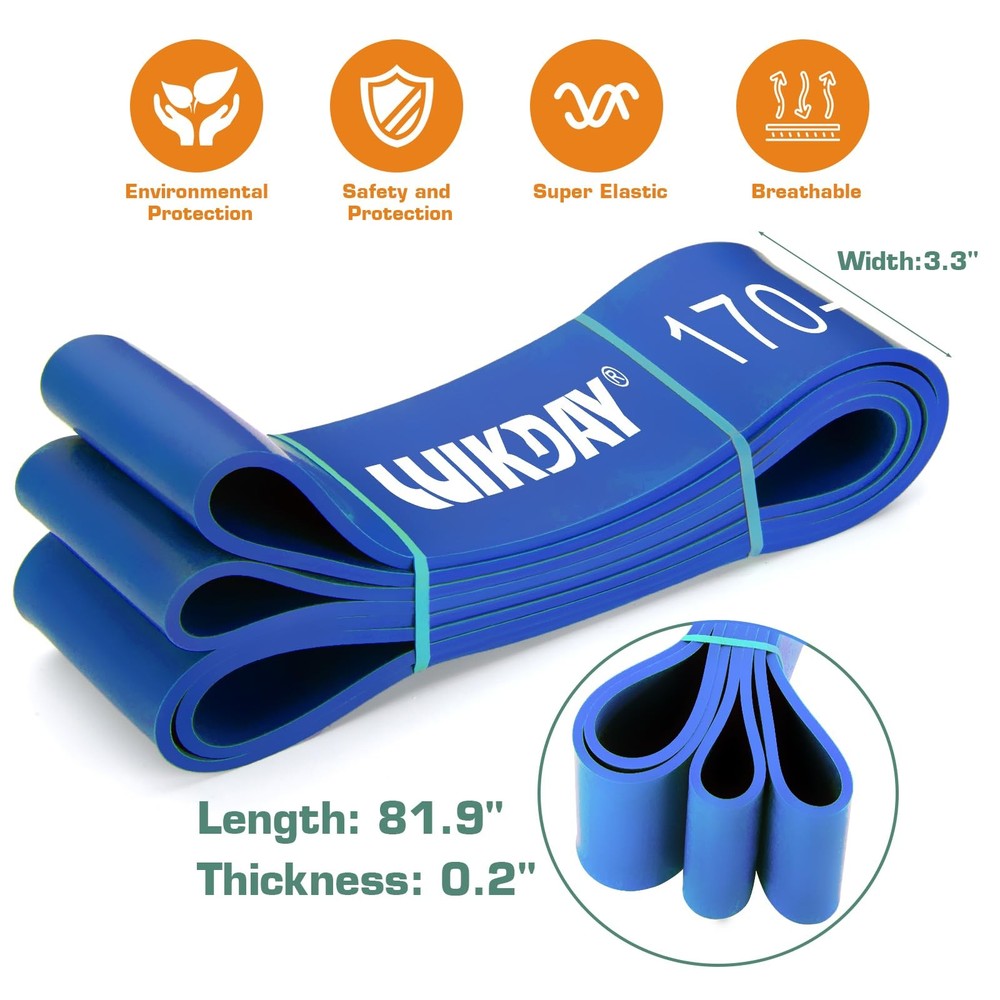 Resistance Bands for Working Out, Exercise Bands, Workout Bands, Pull Up Assi...