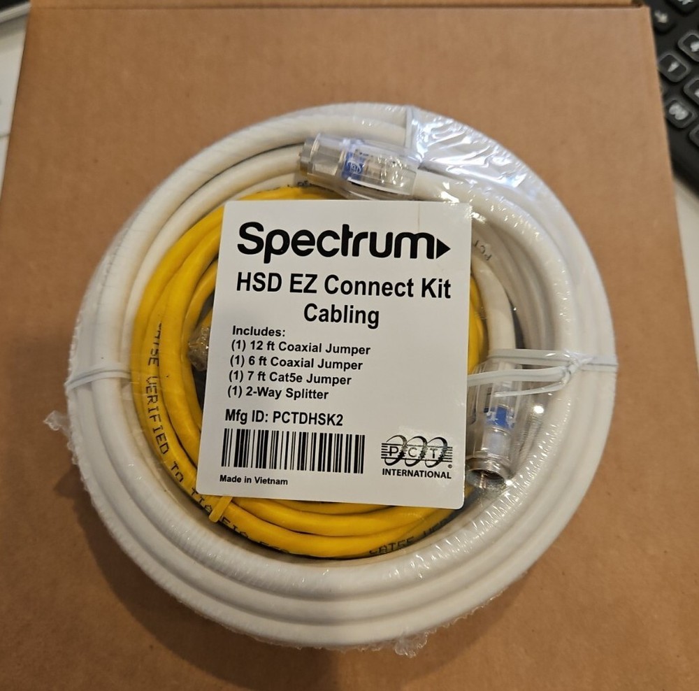 Spectrum EZ Connect Kit Cabling PCTDHSK2