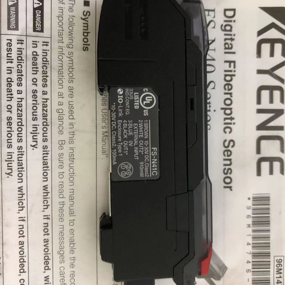 1PC NEW KEYENCE Fiber Optic Sensor FS-N41C