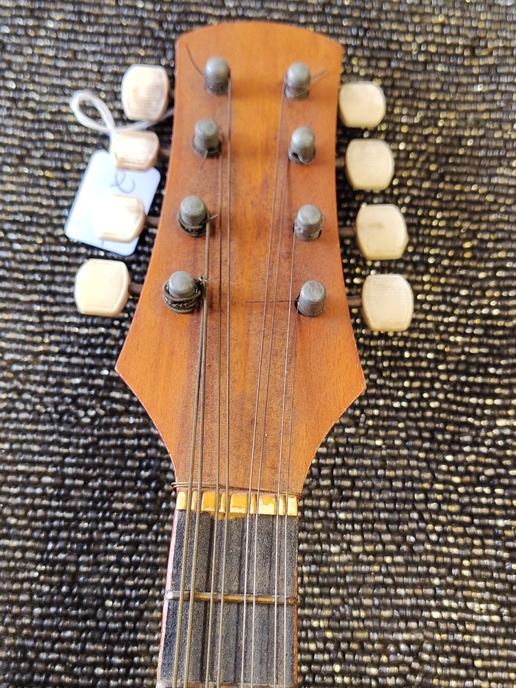 Vintage 1970s Russian Mandolin 8 String, 24", Accented