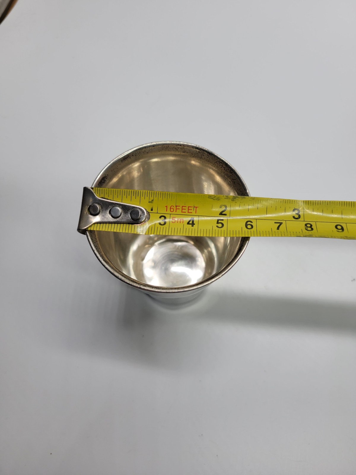 Antique Austro Hungarian 800 Silver Kiddush Cup Lion B Mark Vienne