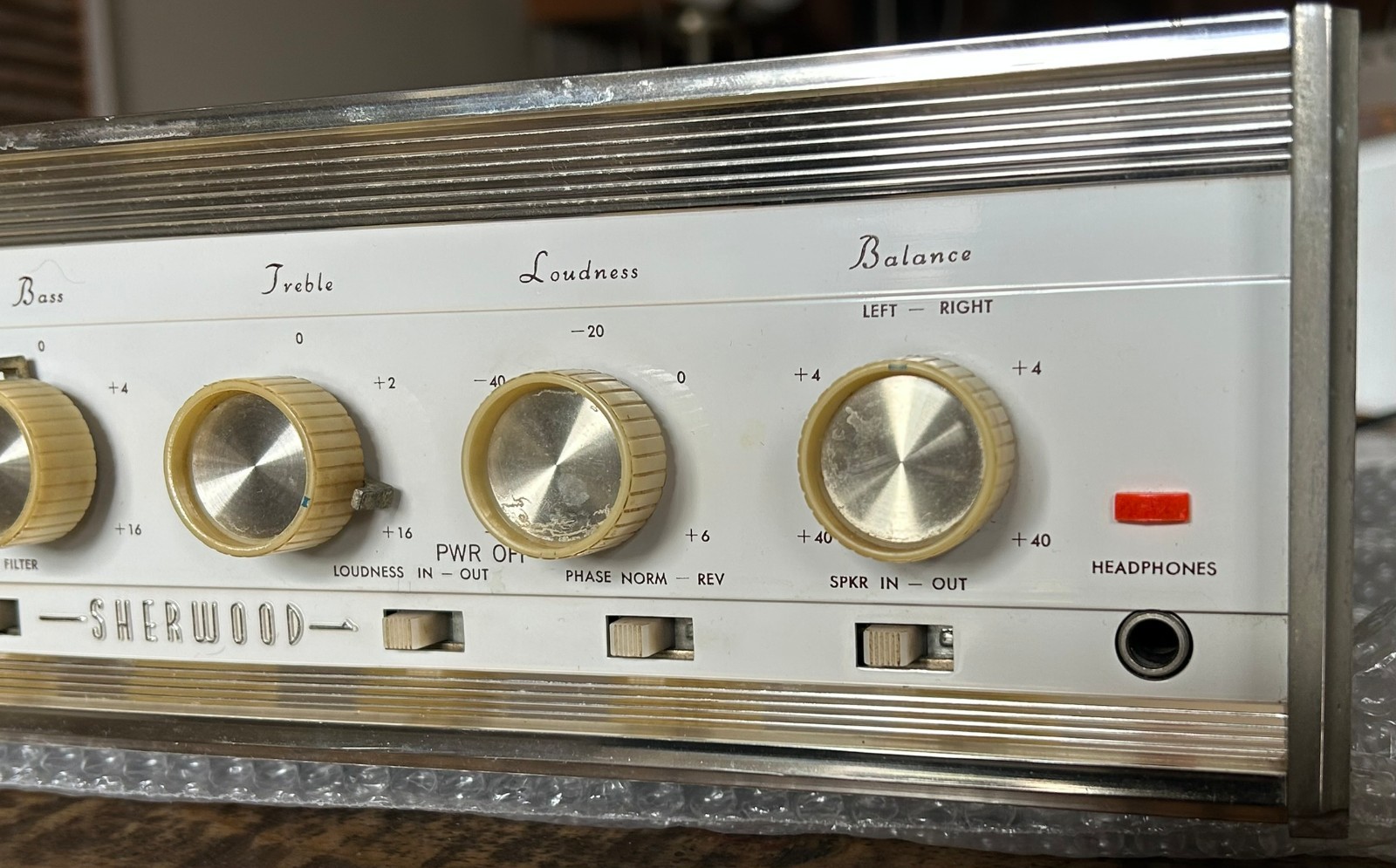 Sherwood S-5500 IV Integrated Tube Amplifier Amp S5500IV VINTAGE See Video