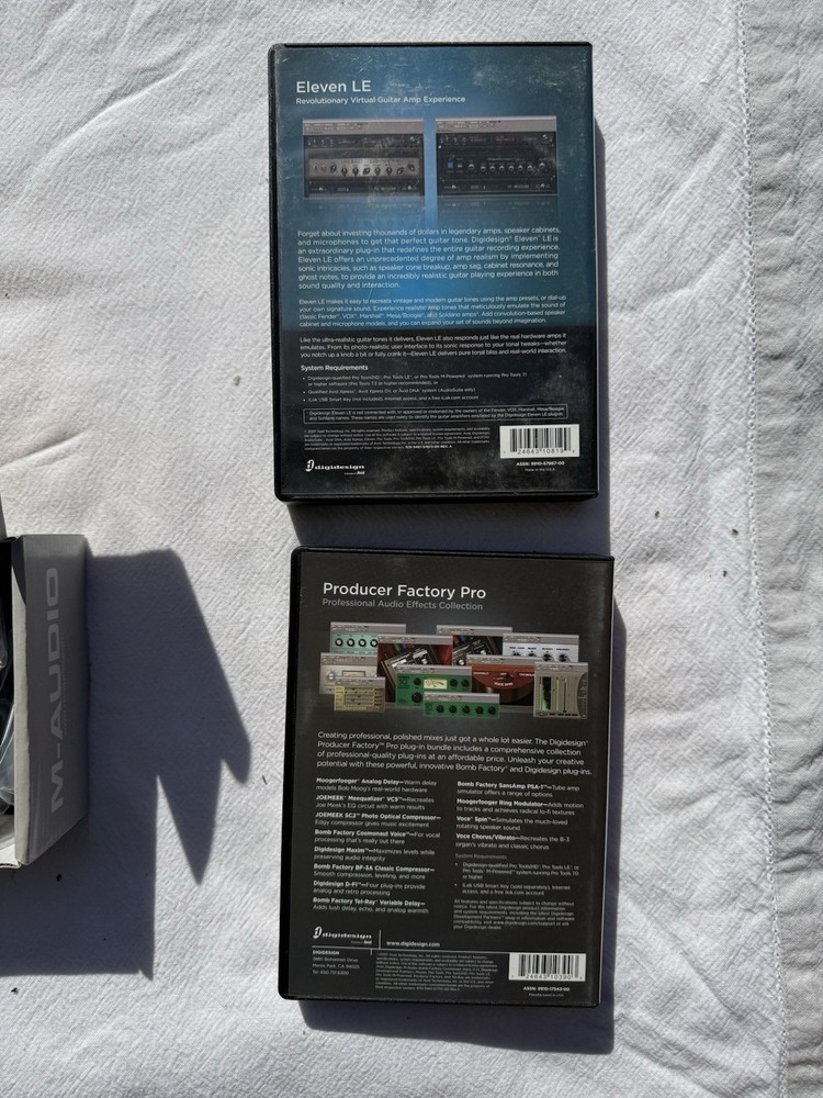 Digidesign Mbox 2 Factory Studio Bundle