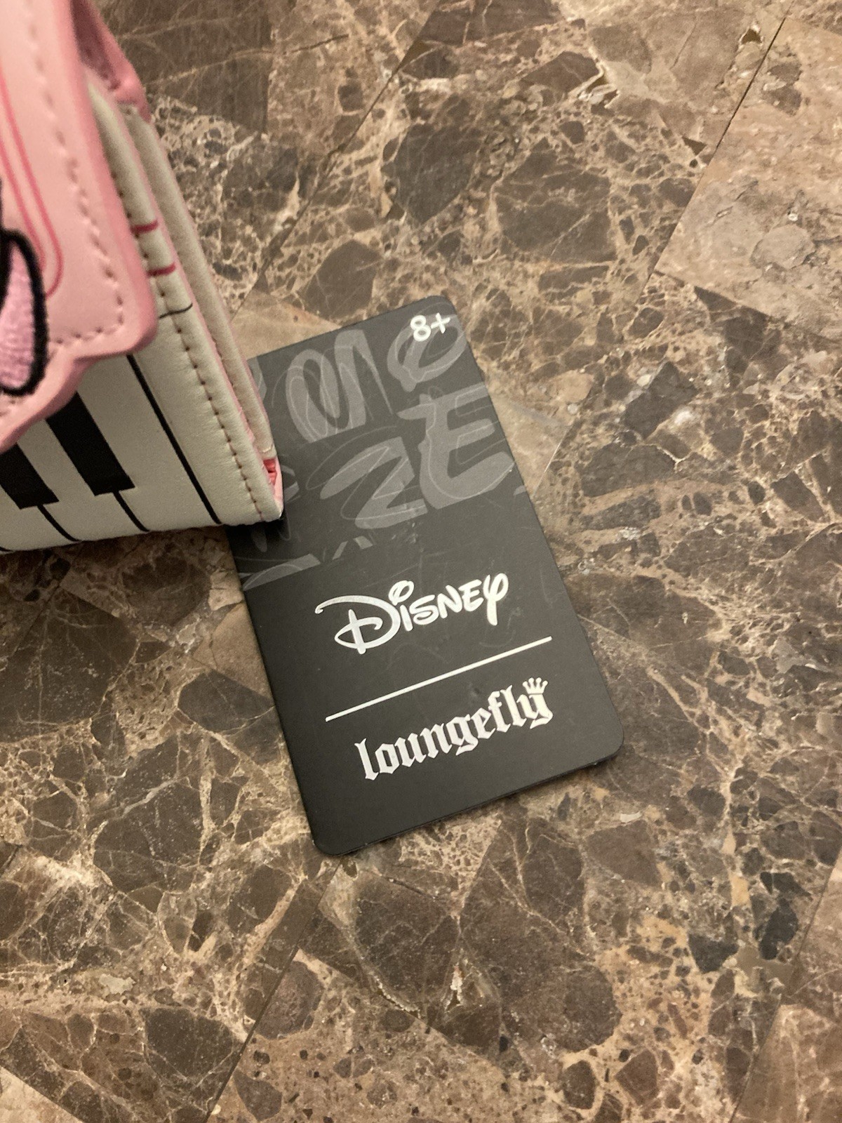 Loungefly Disney Mini Backpack The Aristocats Piano Kitties Pink With Wallet