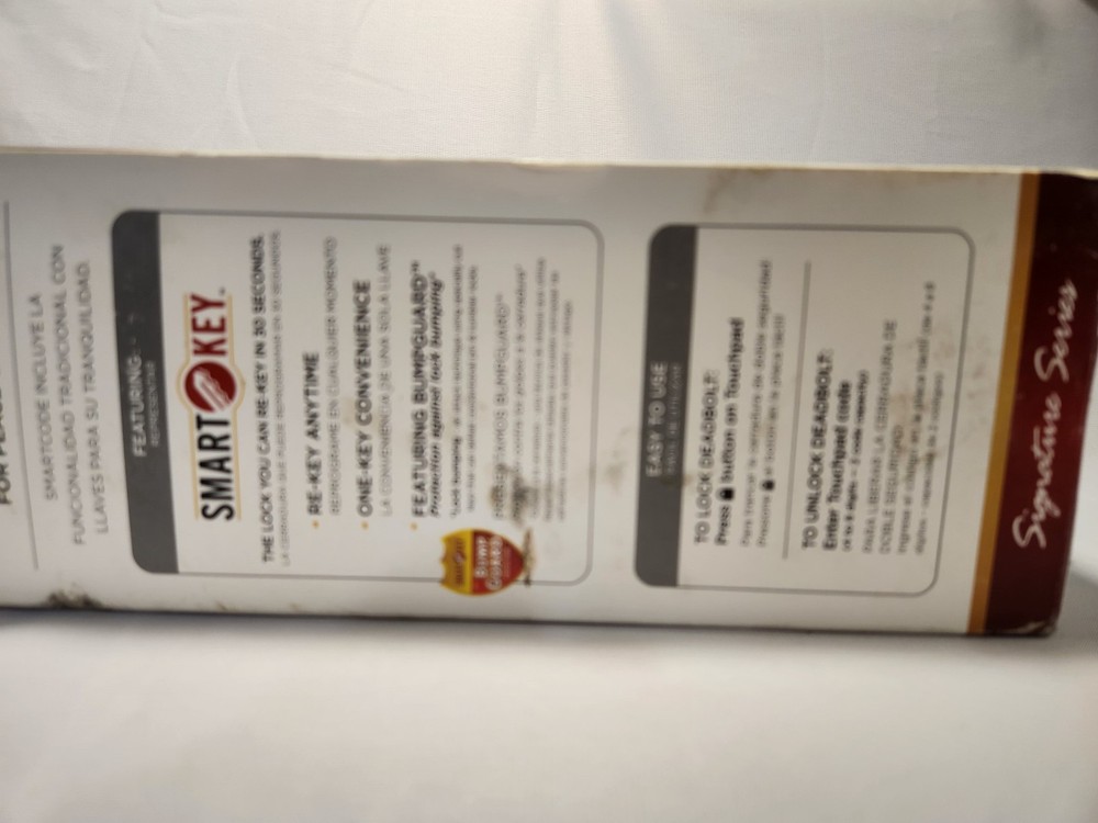 Kwikset 910 SmartCode Z-Wave Deadbolt - Satin Nickle New Open Box aa