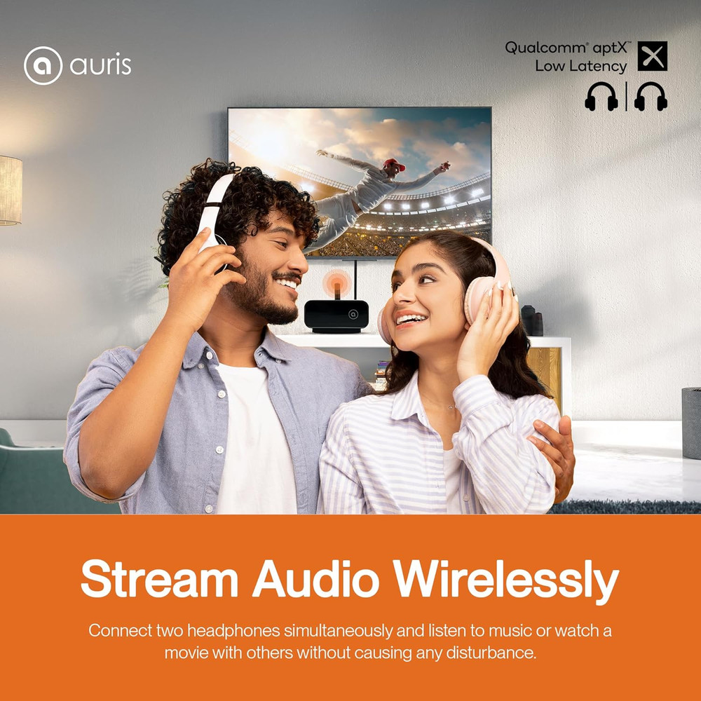 Blume Duo Hifi Bluetooth 5.0 Music TV Transmitter & Receiver Long Range Wireless