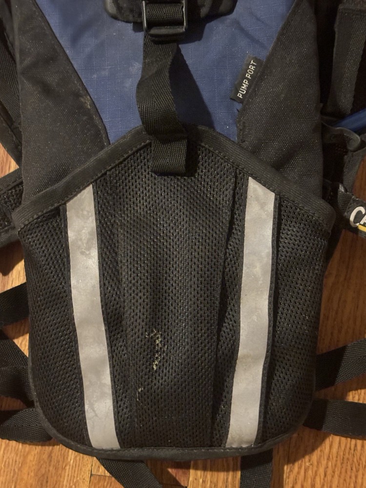 Vintage Camelbak Rogue Blue With Hydration Bladder