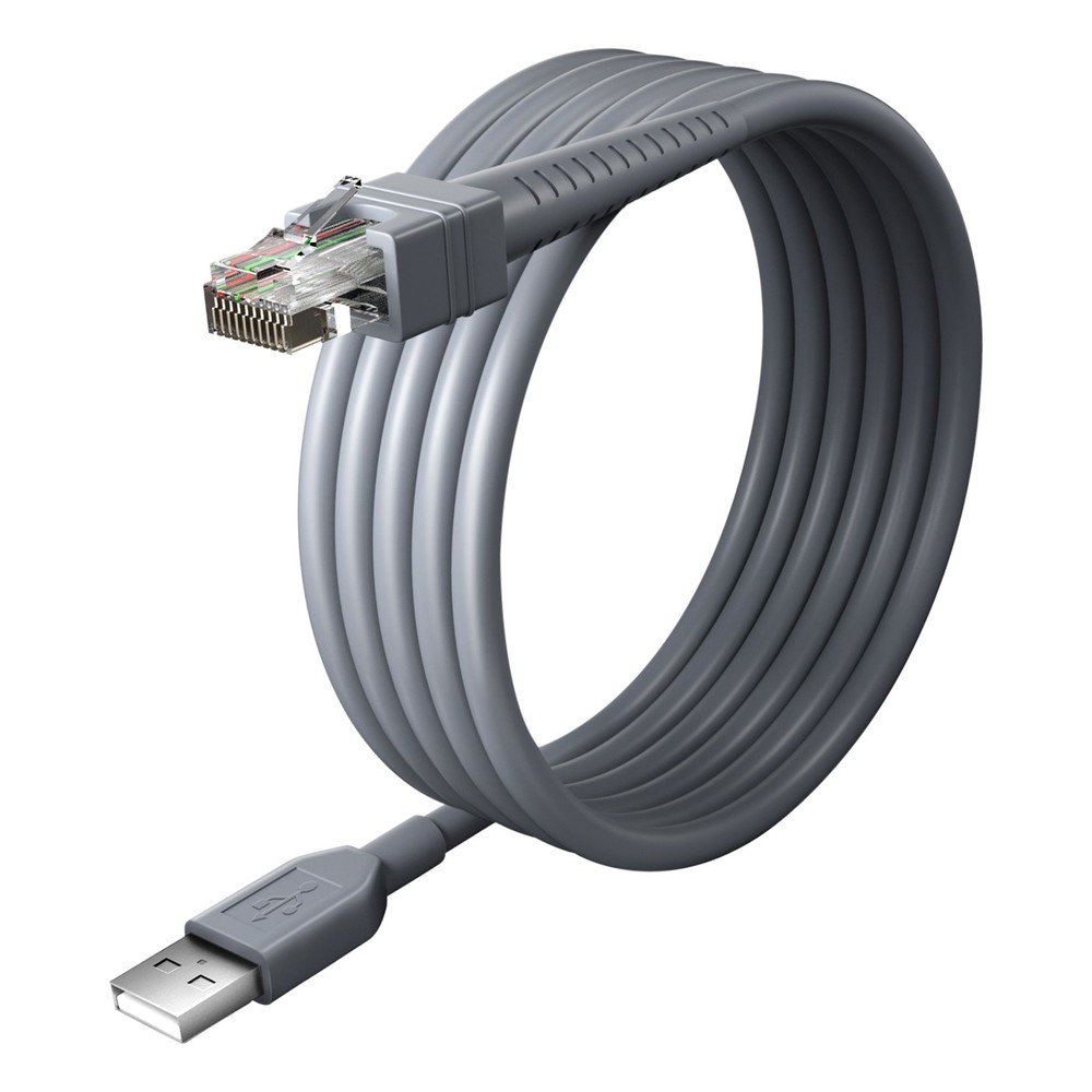2* Barcode Scanner 7ft USB Cable for Symbol LS2208 LS4208 DS9208 CBA-U01-S07ZAR