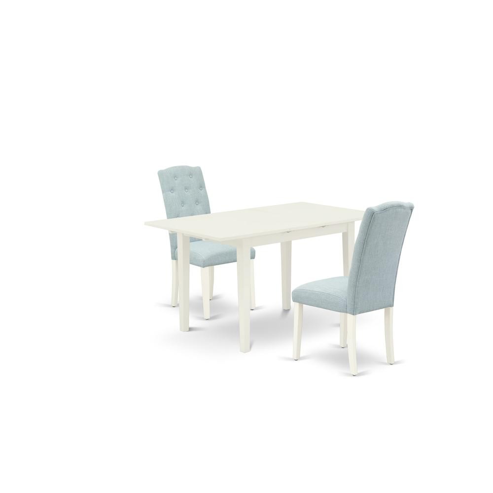 Dining Table- Dining Chairs, NOCE3-LWH-15