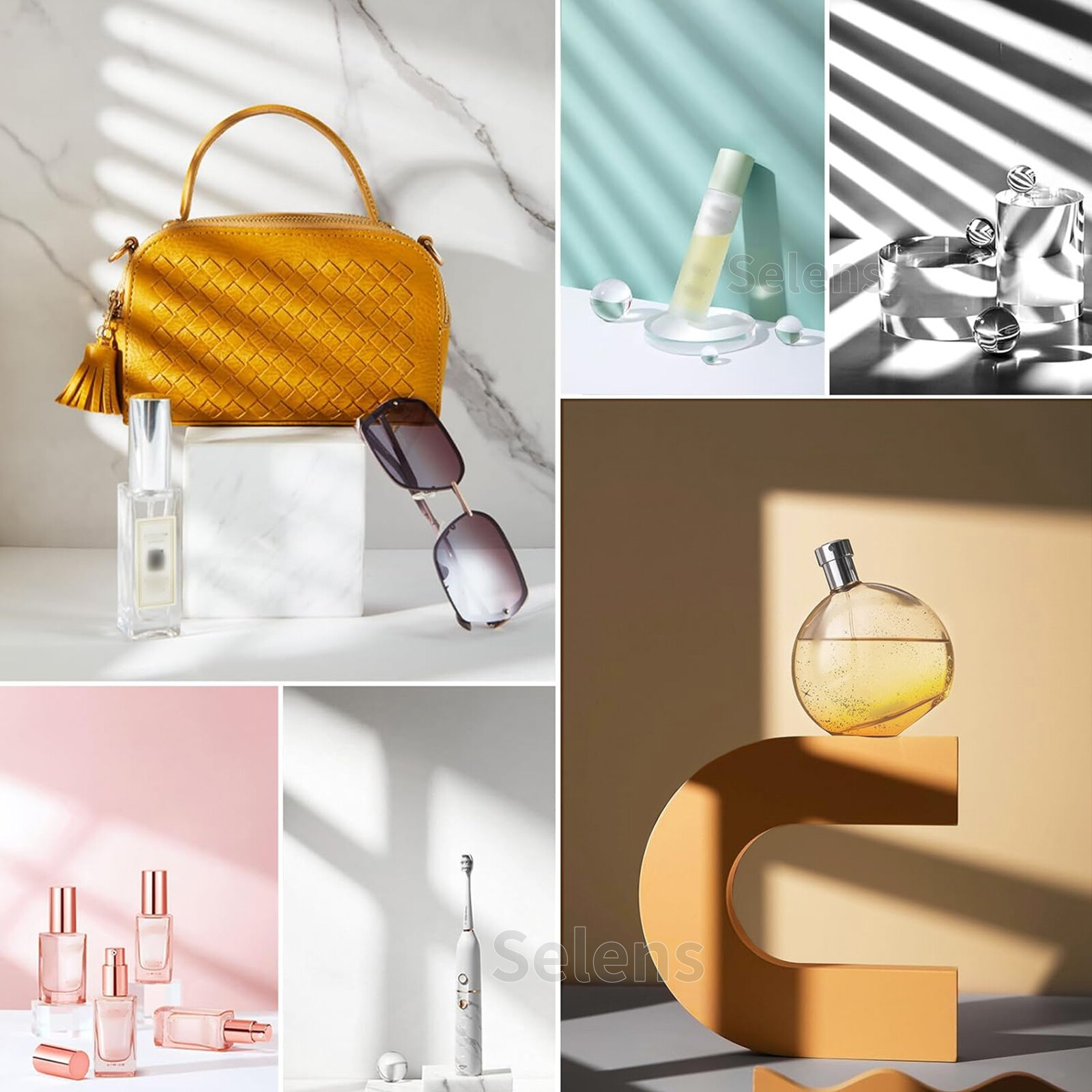 12Pcs Photography Background Paper Photo Backdrop Board Table Top Small Product