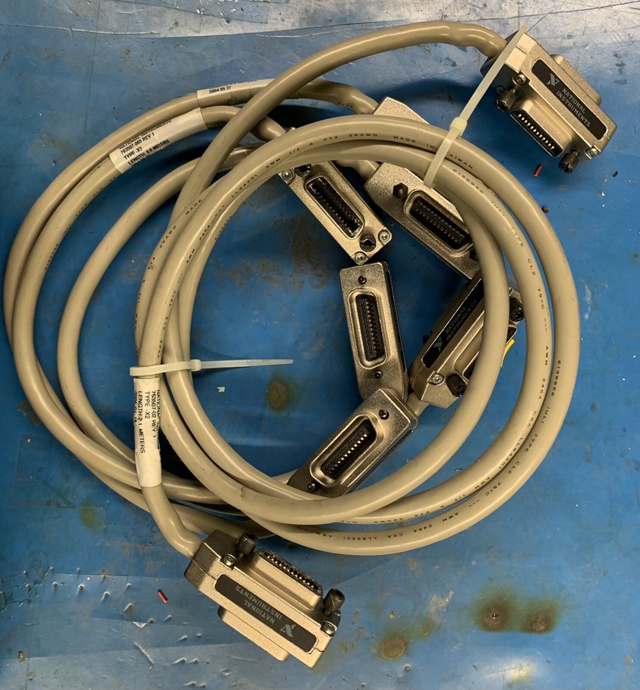 National Instruments NI Type X2 763507 Cables