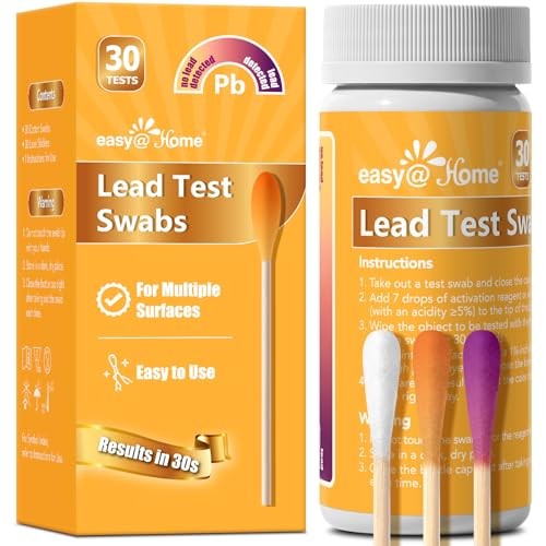 Lead Test Kit – 30 Rapid Testing Swabs with 30‑Second Colour‑Change Results.